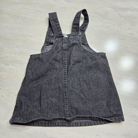 Disney Junior Minnie Mouse Overall‎ Dress Baby Girls 12M Valentine´s Day Hearts - Picture 2 of 7